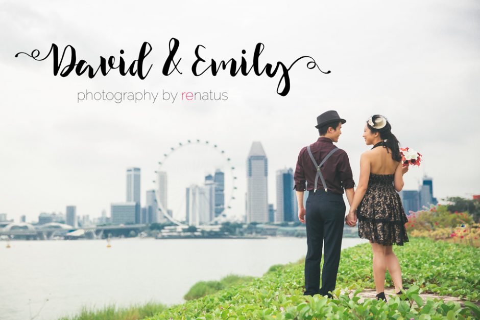 David & Emily Pre Wedding Photography Singapore